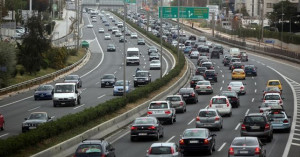 Συμβαίνει Τώρα: Διακοπή κυκλοφορίας λόγω τροχαίου στην π.Εθνική Οδό Πατρών-Αθηνών