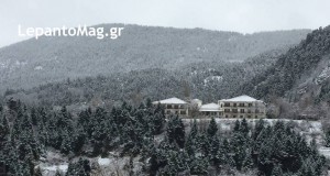 Στα λευκά η Ορεινή Ναυπακτία [φωτο-video]